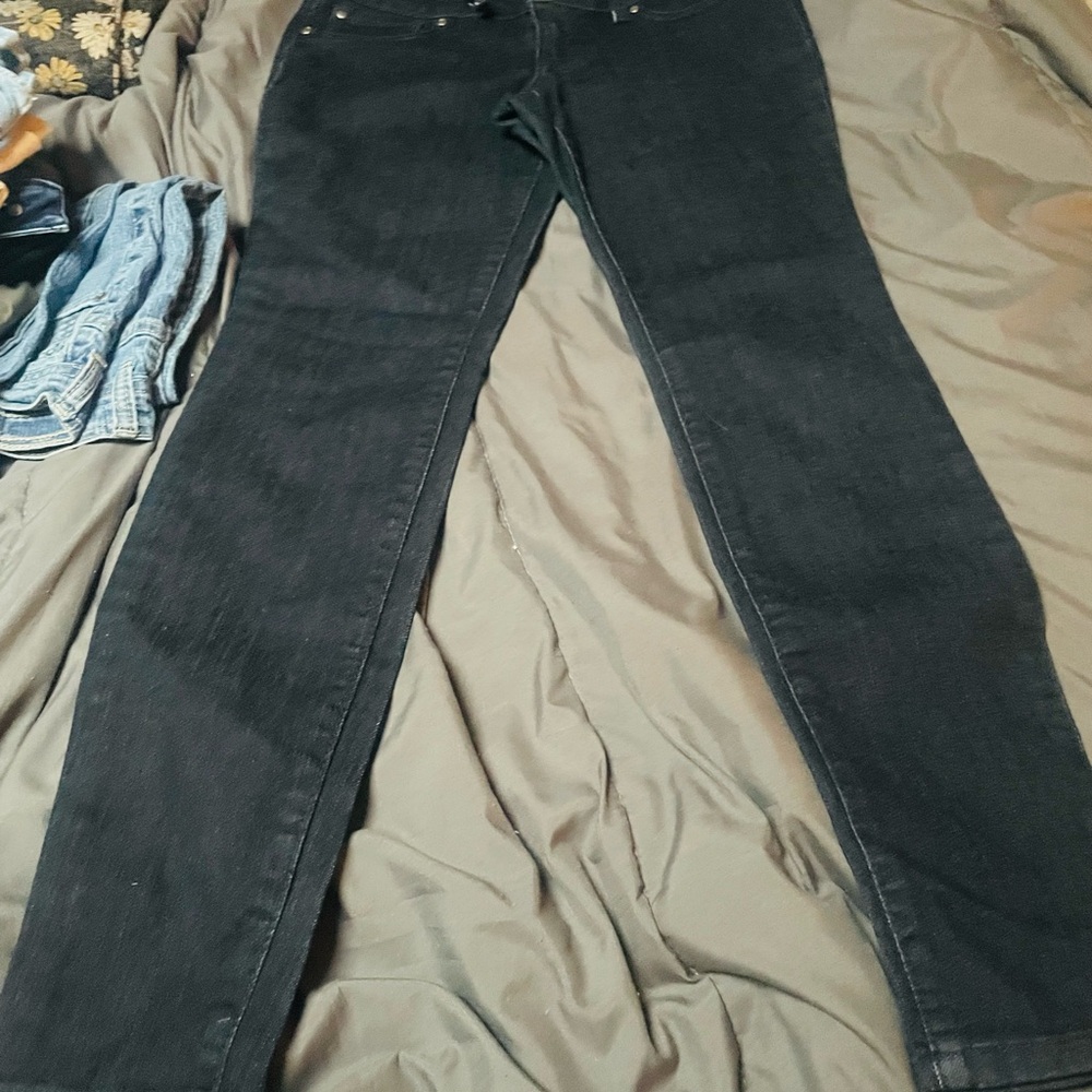 Black Denim Jeans